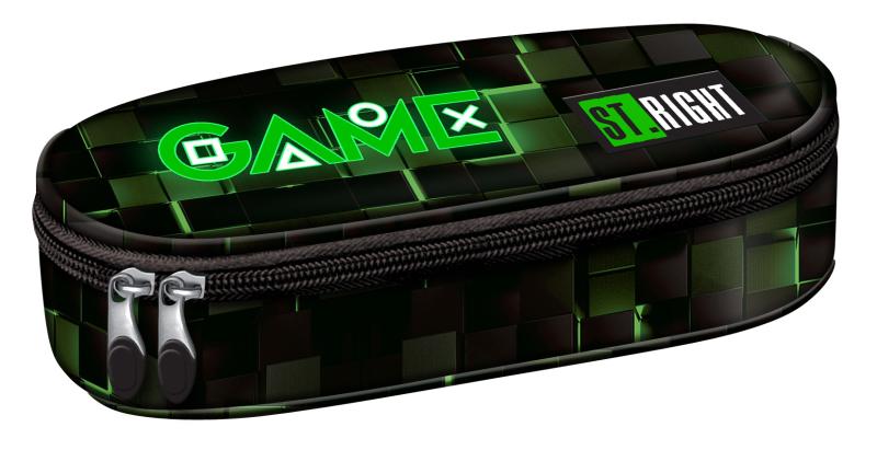 PIÓRNIK SASZETKA Z KLAPKĄ GREEN GAME STRIGHT PC-01