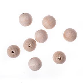 DREWNIANE KORALIKI KULKI 30MM 8SZT