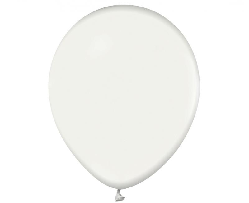 BALONY BEAUTY&CHARM METALIKI BIAŁE 12' A'50