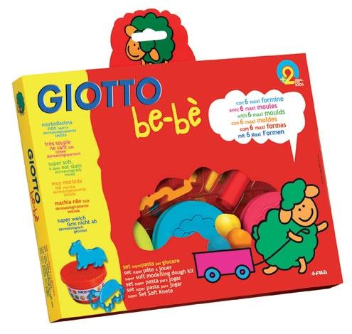 CIASTOLINA SET 3 KOL+FOR. BEBE GIOTTO