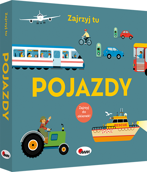 KSIĄŻECZKA ZAJRZYJ TU-POJAZDY