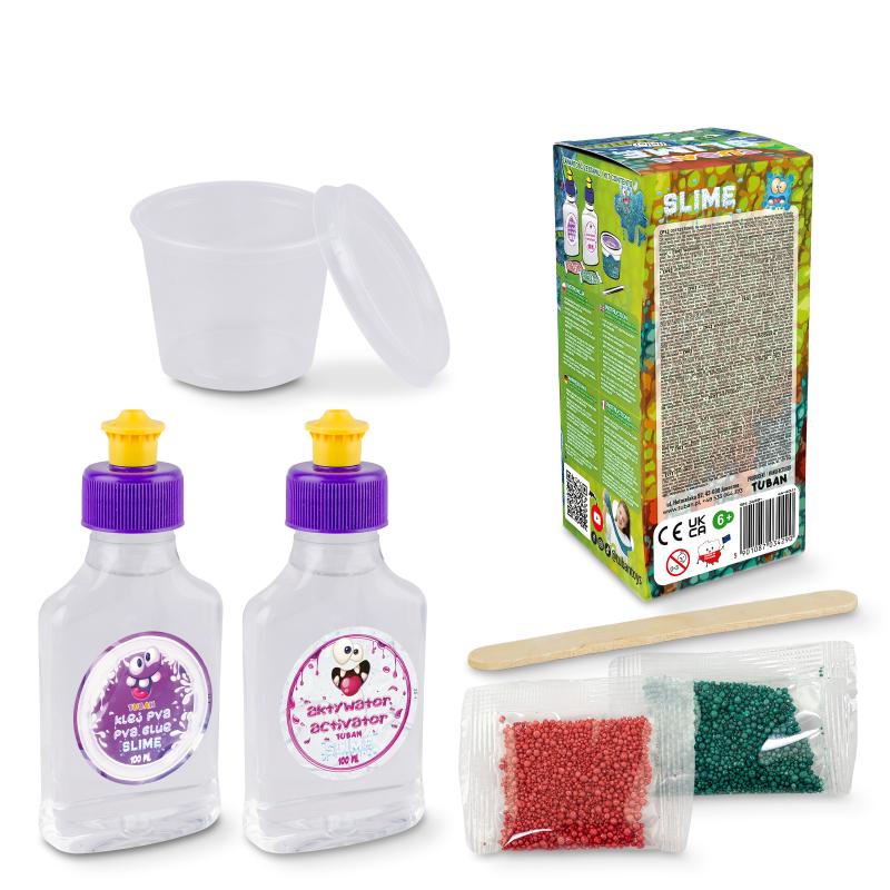 ZESTAW SLIME DIY KAMELEON TUBAN
