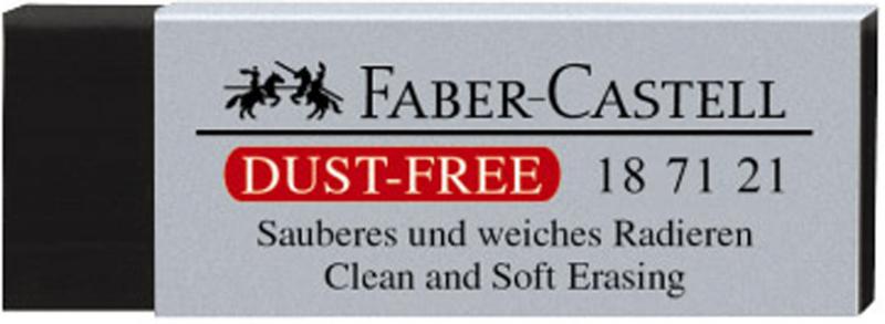 GUMKA FABER DUST FREE CZARNA