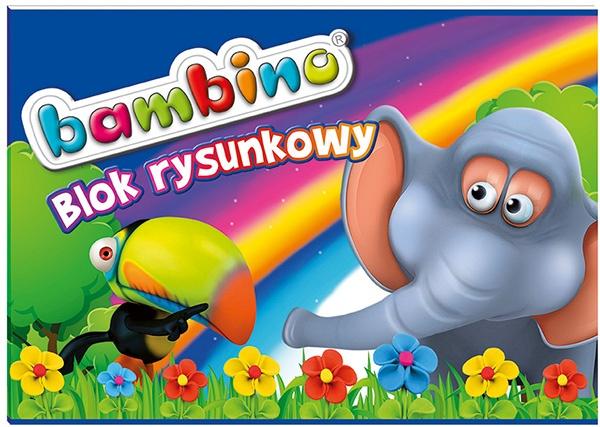 BLOK RYSUNKOWY A4 BAMBINO STAND A'20