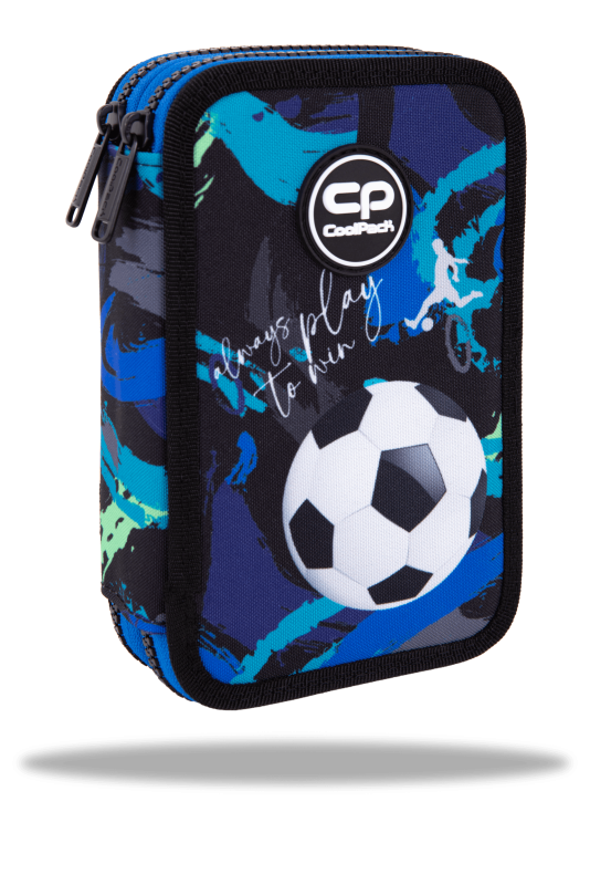 PIÓRNIK PODWÓJNY Z WYPOSAŻENIEM CP JUMPER 2 - FOOTBALL NAVY