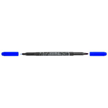MARKER CENTROPEN DWUSTRONNY CD/DVD/BD 3616 NIEBIESKI