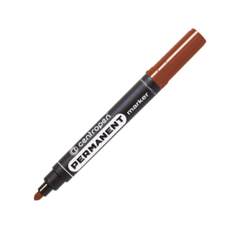 MARKER CENTROPEN PERMANANTY 8566 BRĄZOWY