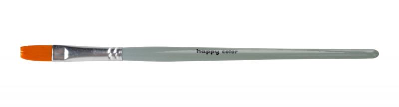 PĘDZEL HOBBY SYNTETYK PŁASKI NR12 HAPPY COLOR