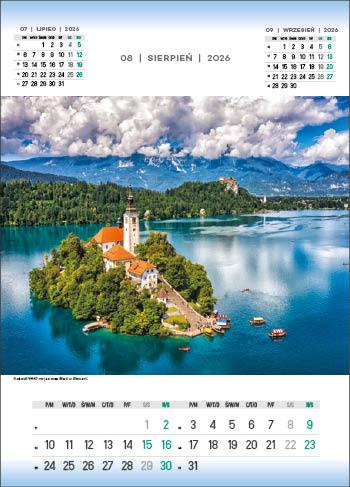 KALENDARZ WIELOPLANSZOWY WONDERFULL WORLD JOTAN STANDARD