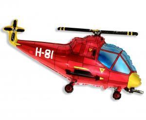 BALON FOLIOWY 24 FX HELIKOPTER CZERWONY