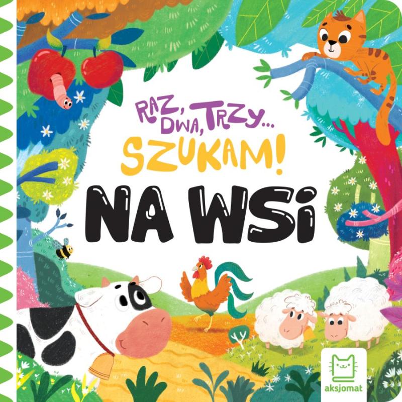 KSIĄŻECZKA RAZ,DWA,TRZY-SZUKAM! NA WSI. ZABAWA W CHOWANEGO Z PIESKIEM