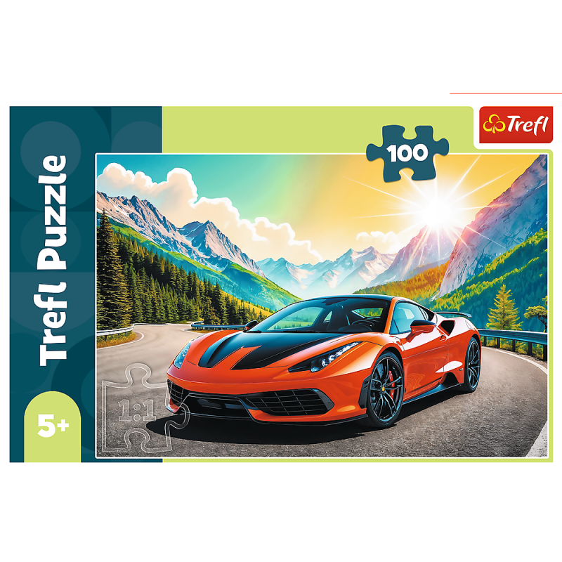 PUZZLE 100 TREFL WYŚCIG Z CZASEM