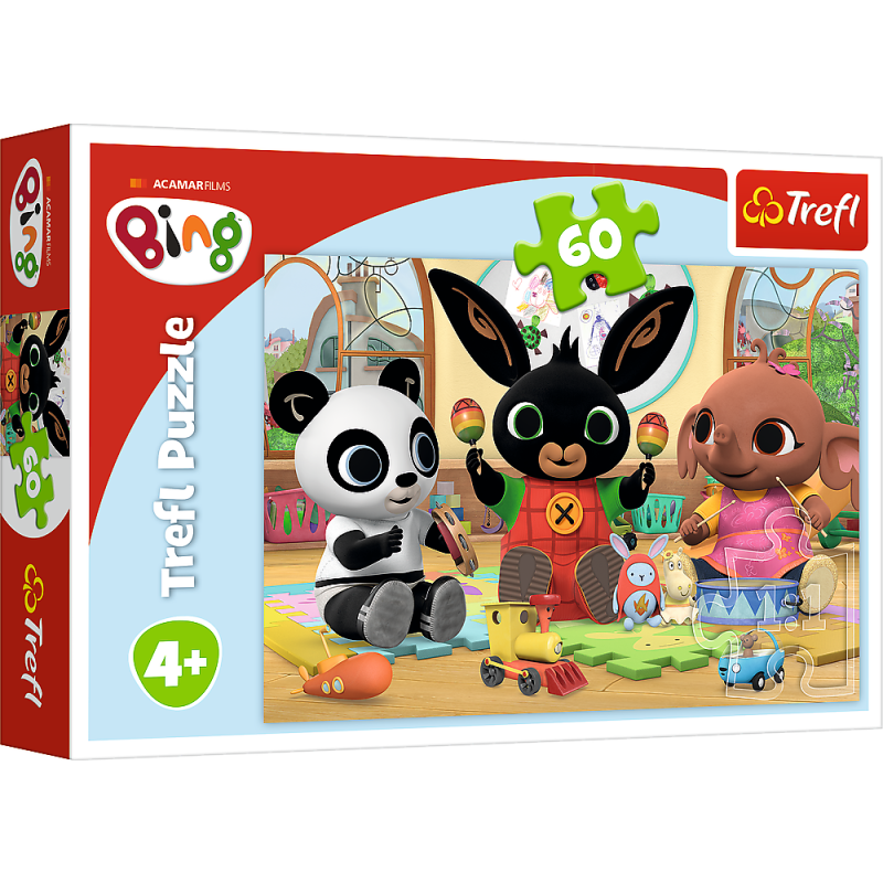 PUZZLE 60 TREFL W RYTMIE BINGA
