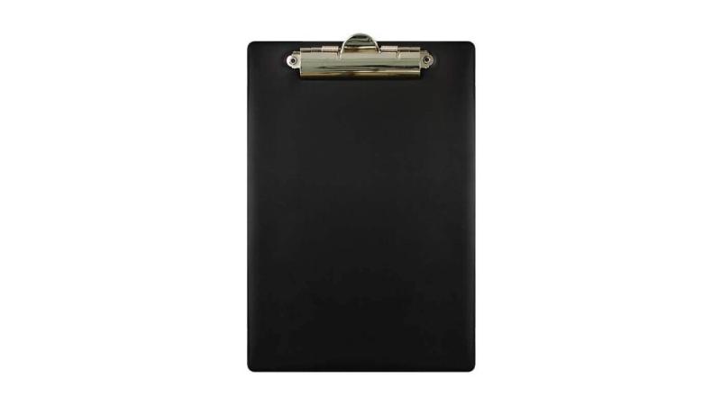 CLIPBOARD A5 CZARNY TERRA