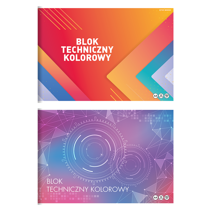 BLOK TECHNICZNY A4/10 TOP BASIC 160G