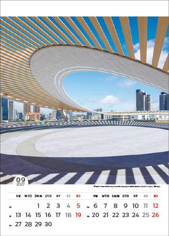 KALENDARZ WIELOPLANSZOWY ARCHITEKTURA JOTAN STANDARD