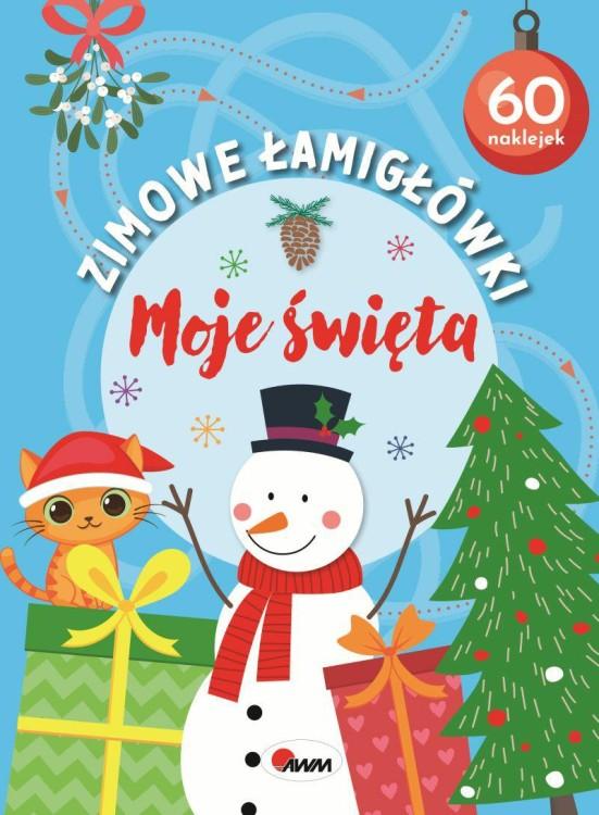 KSIĄŻECZKA ZIMOWE ŁAMIGŁÓWKI MOJE ŚWIĘTA 4393