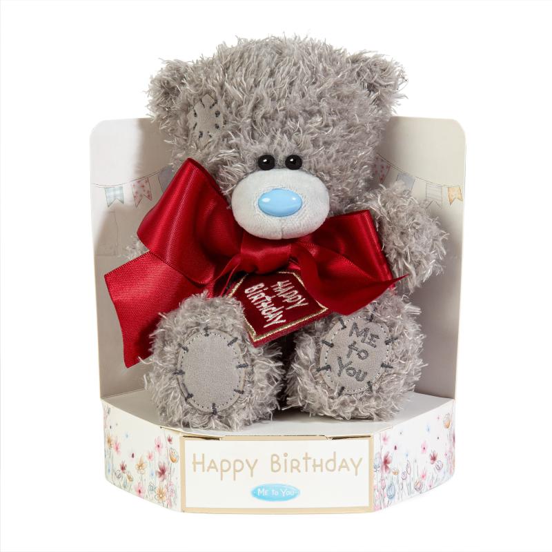 MIŚ - HAPPY BIRTHDAY Z KOKARDKĄ 18CM