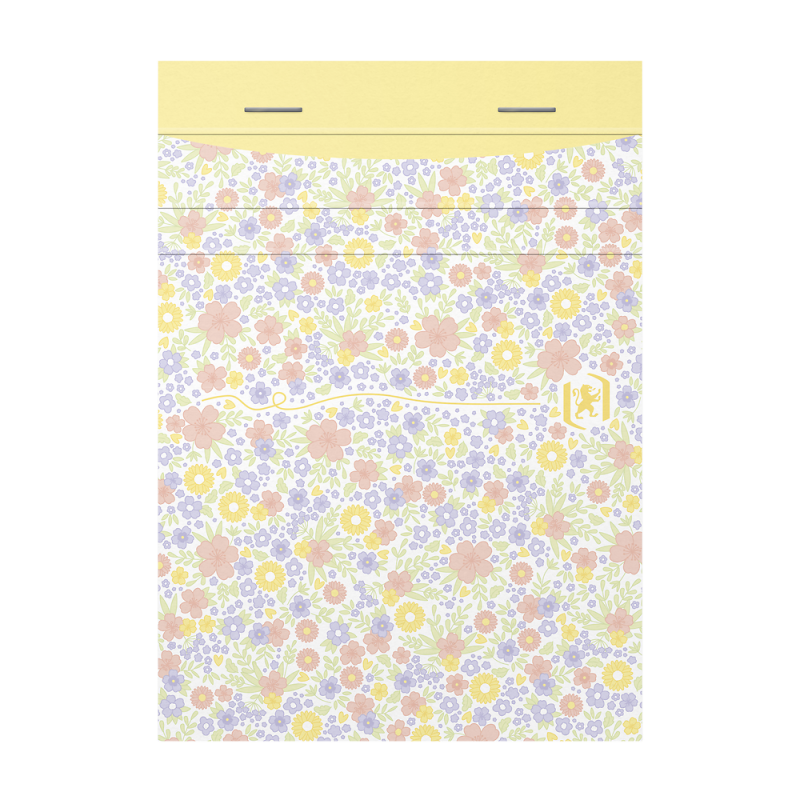 NOTES A6/80 = OXFORD FLORAL ZSZYWANY