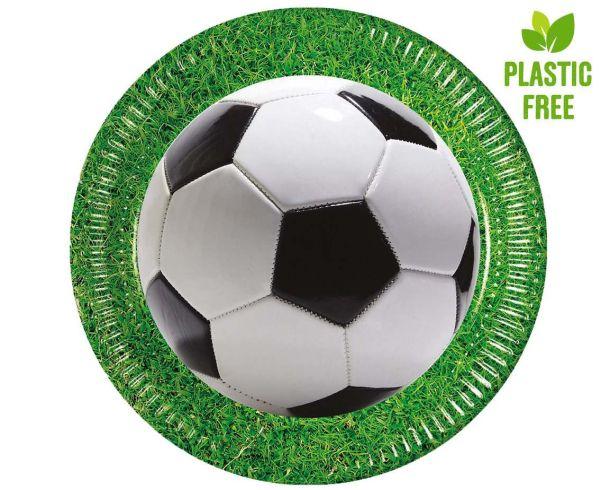 TALERZYKI PAP. FOOTBALL PARTY 23CM A8