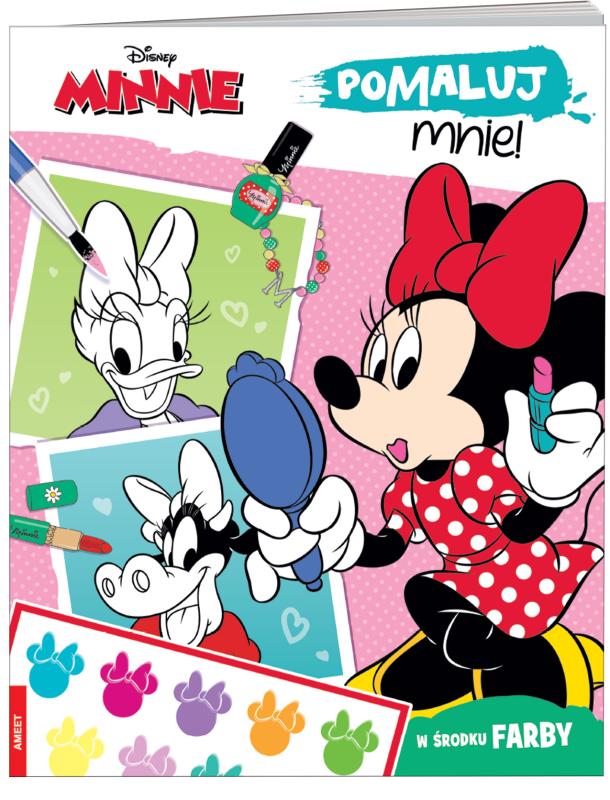 KSIĄŻECZKA DISNEY MINNIE. POMALUJ MNIE!