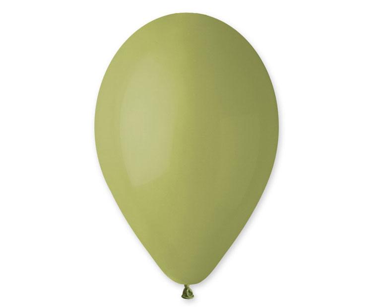 BALONY G90 PASTEL 10' ZIELONE OLIWKA