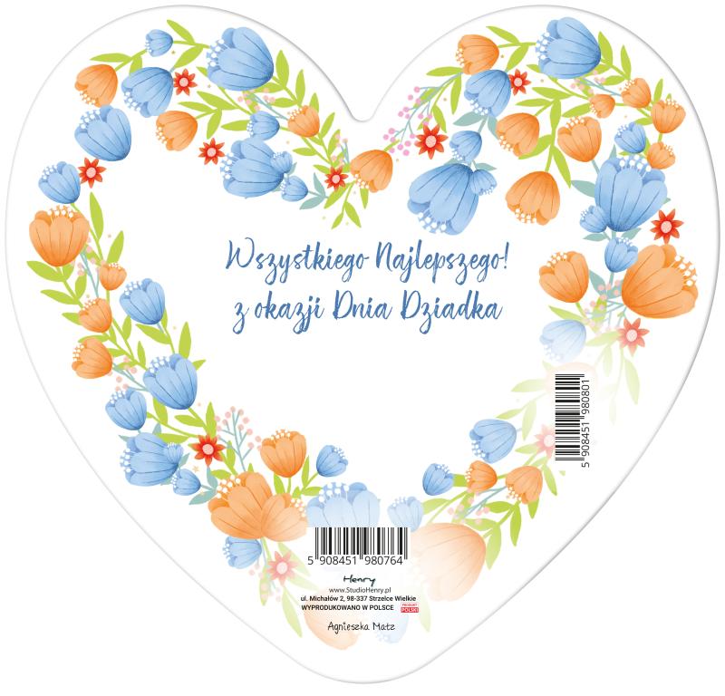 LAURKA SERCE BABCIA I DZIADEK MIX