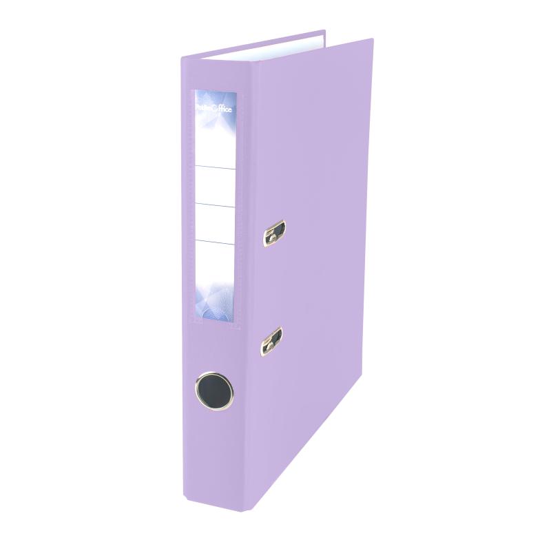 SEGREGATOR PETITE OFFICE A4/50 MM PASTELOWY FIOLETOWY