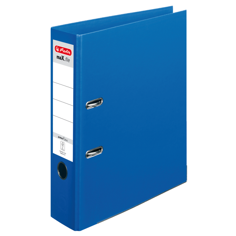SEGREGATOR A4/8 HERLITZ PROT PL NIEBIESKI MAX.FILE PP