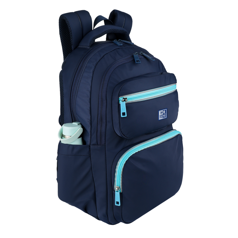 PLECAK OXFORD BI-COLOR RPET GRANATOWY