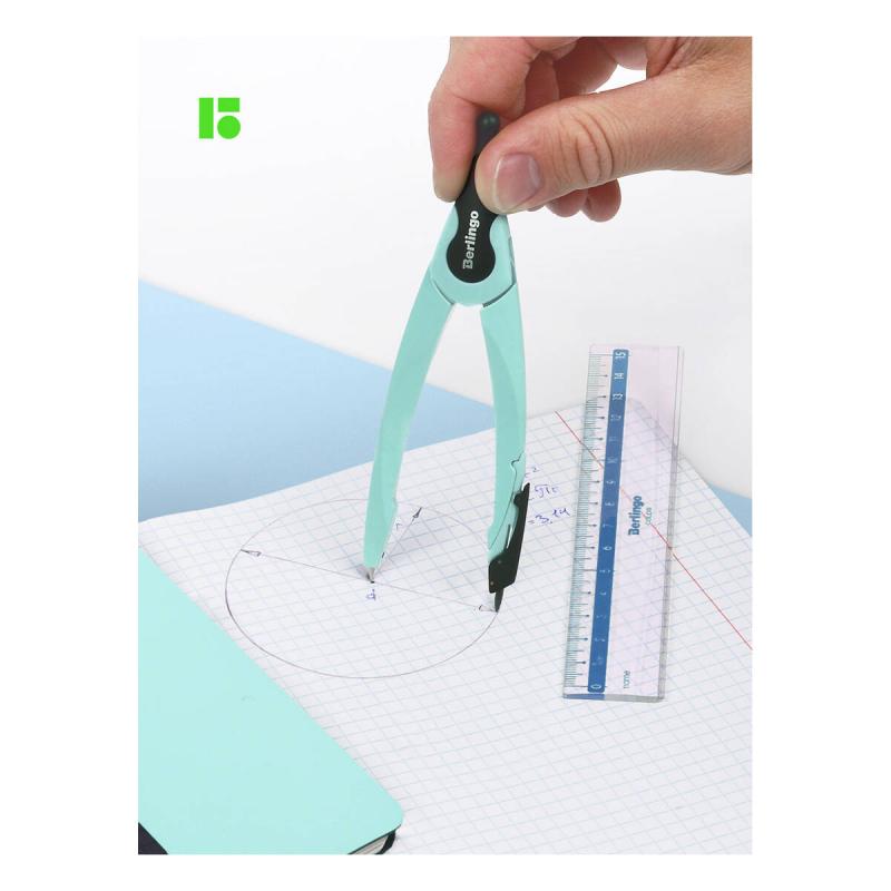 CYRKIEL BERLINGO METALOWY NA GRAFITY INSTICT 13,5CM 2 ELEMENTY MIĘTOWY ETUI PLASTIKOWE