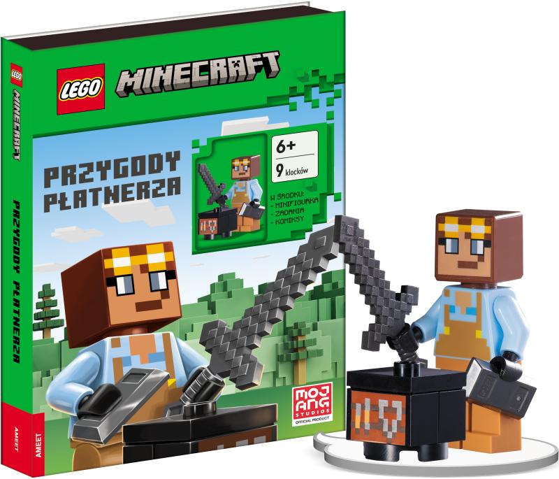KSIĄŻECZKA LEGO MINECRAFT.PRZYGODY PŁATNERZA