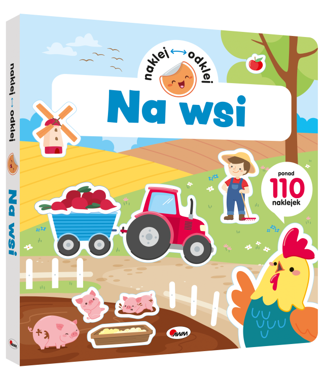 KSIĄŻECZKA NAKLEJ, ODKLEJ NA WSI