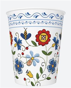 KUBECZEK PAPIEROWY POLMAK A/8 MAKI 250ML