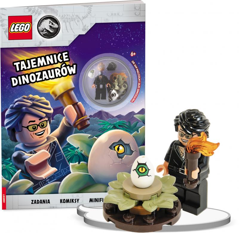 KSIĄŻECZKA LEGO JURASSIC WORLD. TAJEMNICE DINOZAURÓW