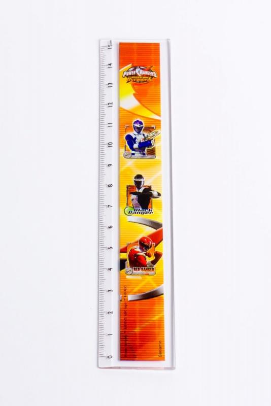 LINIJKA 15 POWER RANGERS