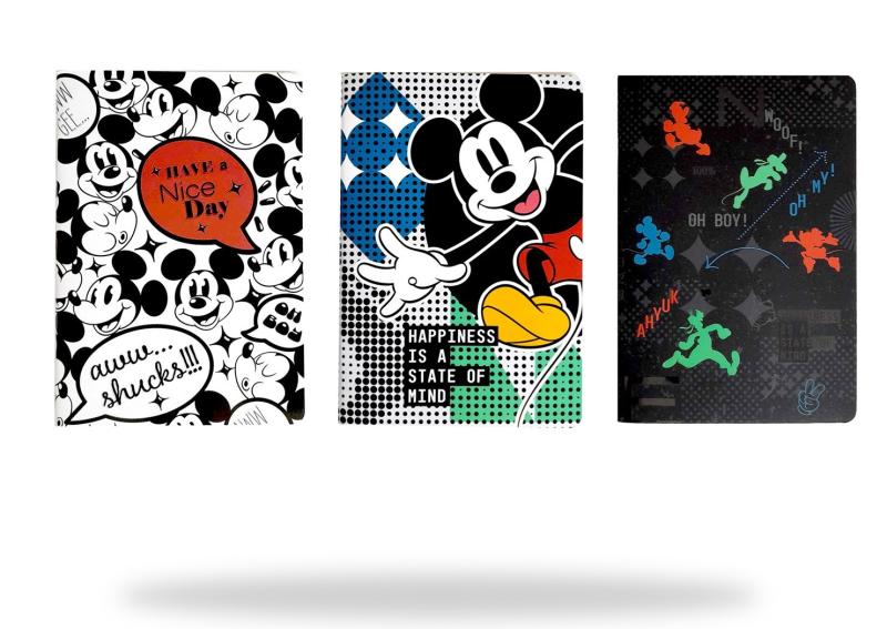 ZESZYT A5/60 # MIX 3 WZORÓW MICKEY MOUSE