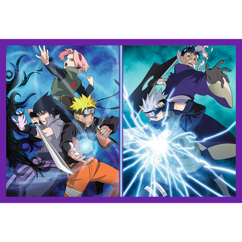 PUZZLE 2X200 TREFL NINJA Z WIOSKI UKRYTEGO LIŚCIA