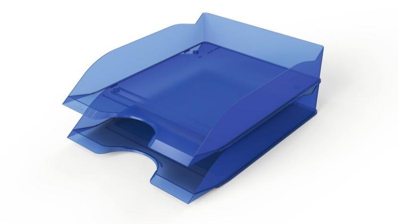 PÓŁKA NA DOK.PLASTIK NIEBIESKI PRZEZROCZYSTY DURABLE