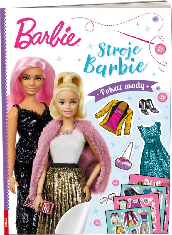 KSIĄŻECZKA BARBIE. STROJE BARBIE. POKAZ MODY