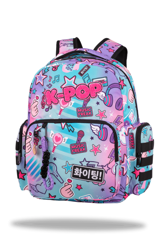 PLECAK MŁODZIEŻOWY CP K-POP - CARO(16) - RAINBOW