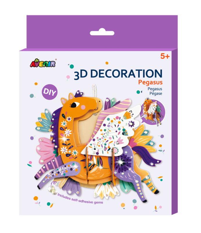 DEKORACJA 3D PEGAZ