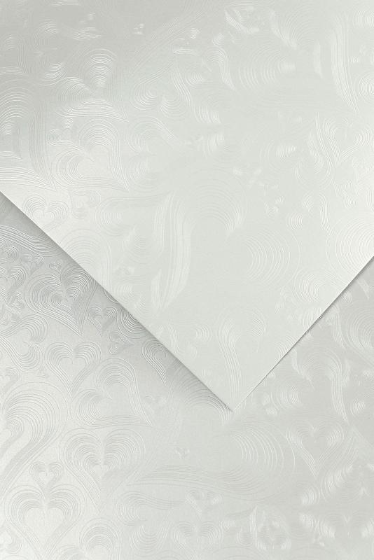 KARTON OZDOBNY LOVE DIAMENTOWA BIEL OP 20SZT 220G