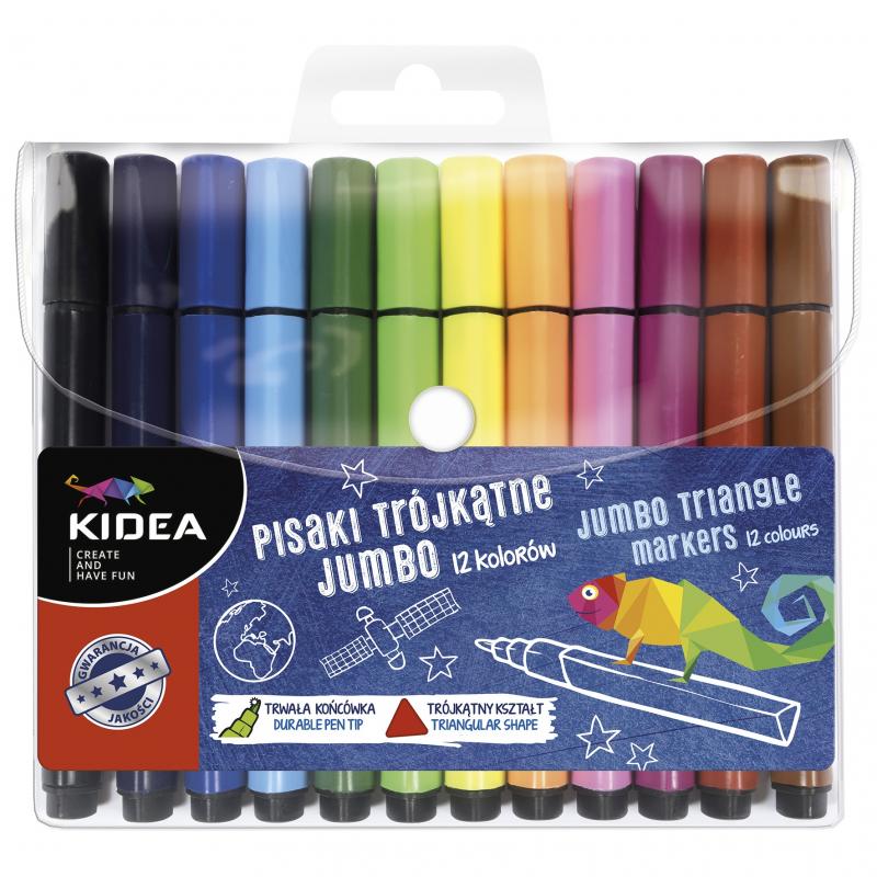 PISAKI 12 TRÓJKĄTNE JUMBO KIDEA