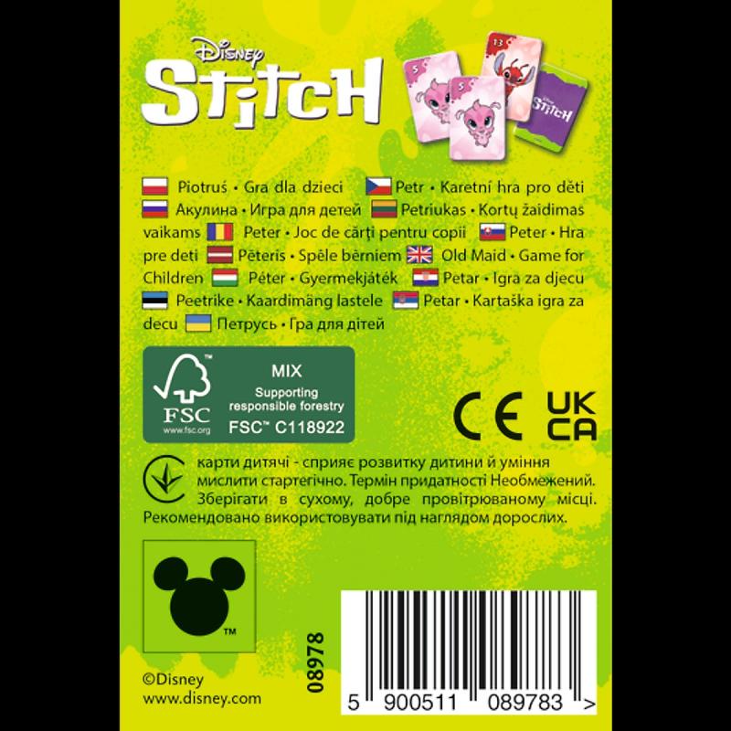 KARTY PIOTRUŚ- STITCH