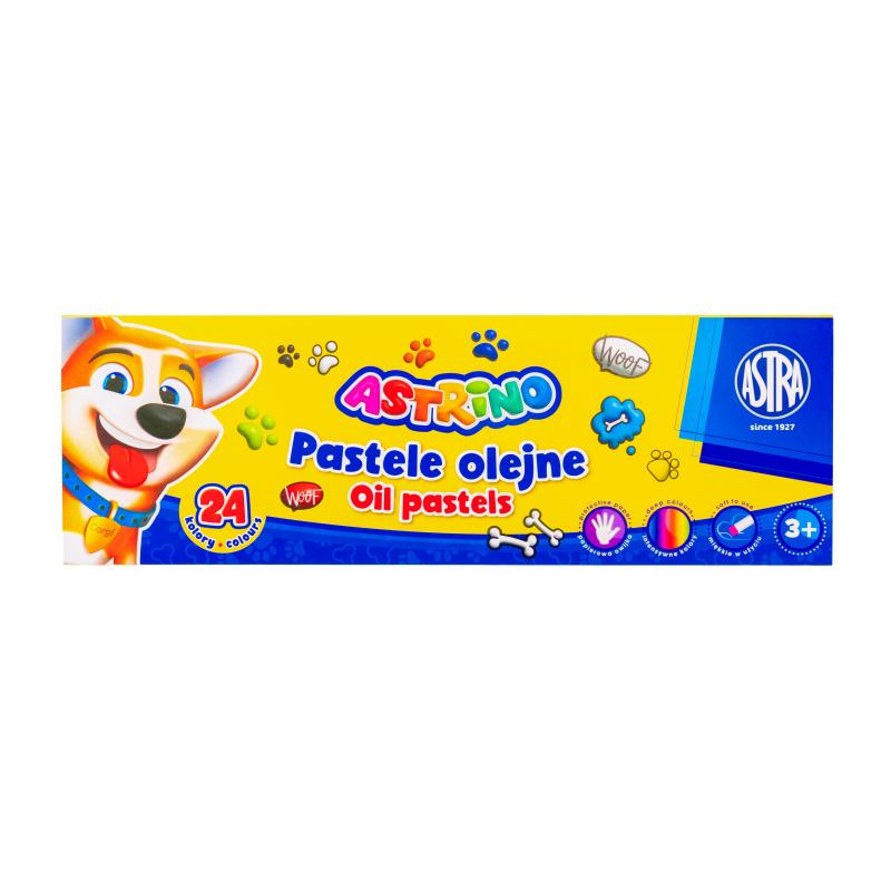 PASTELE OLEJNE ASTRINO - 24 KOL.