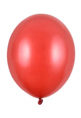 BALONY STRONG METALLIC POPPY RED 30CM