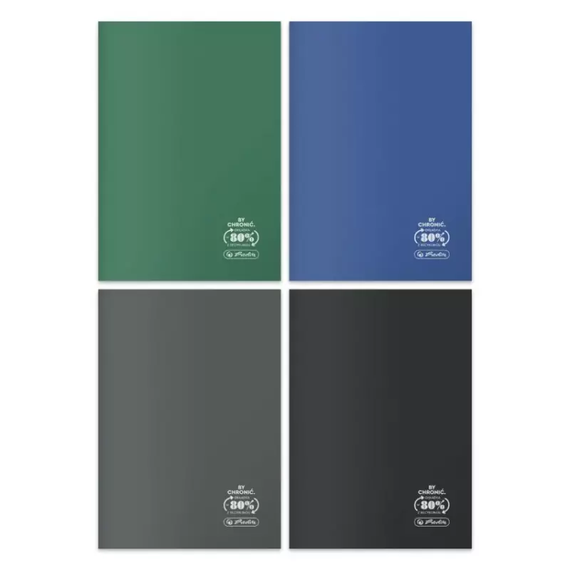 ZESZYT A4/60 # HERLITZ ECO PP OCEAN COLORS FSC