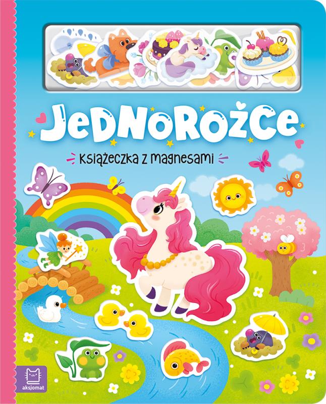 KSIĄŻECZKA JEDNOROŻCE KSIĄŻECZKA Z MAGNESAMI