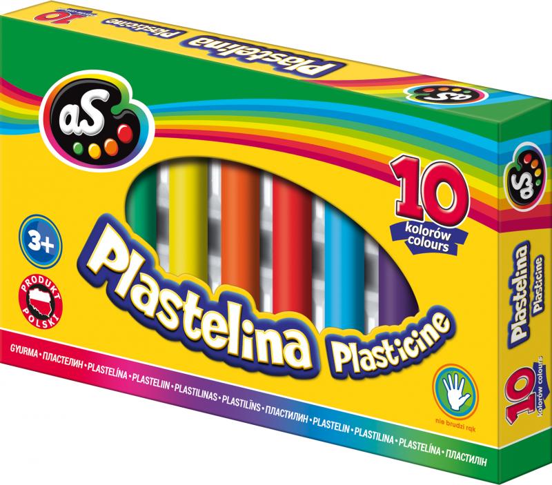 PLASTELINA 10 AS NEW